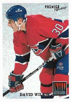 1994-95 O-Pee-Chee Premier - Special Effects #481 David Wilkie Front
