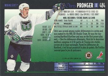 1994-95 O-Pee-Chee Premier - Special Effects #484 Chris Pronger Back