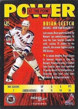 1994-95 O-Pee-Chee Premier - Special Effects #485 Brian Leetch Back