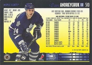 1994-95 O-Pee-Chee Premier - Special Effects #510 Dave Andreychuk Back