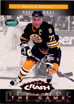 1994-95 Parkhurst - You Crash the Game Red #C2 Ray Bourque Front
