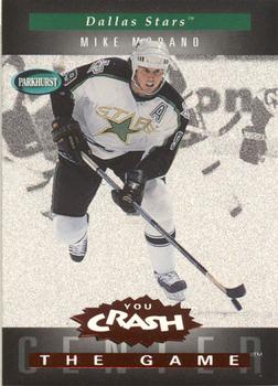 1994-95 Parkhurst - You Crash the Game Red #C6 Mike Modano Front