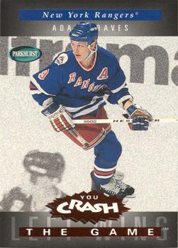 1994-95 Parkhurst - You Crash the Game Red #C15 Adam Graves Front