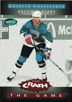 1994-95 Parkhurst - You Crash the Game Red #C27 Mark Messier Front
