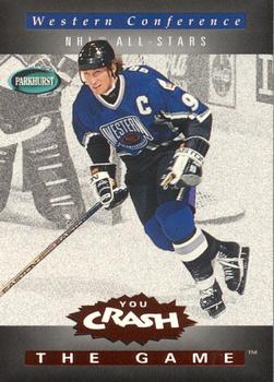 1994-95 Parkhurst - You Crash the Game Red #C28 Wayne Gretzky Front