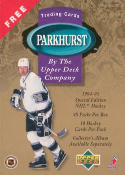 1994-95 Parkhurst SE #NNO Wayne Gretzky Front