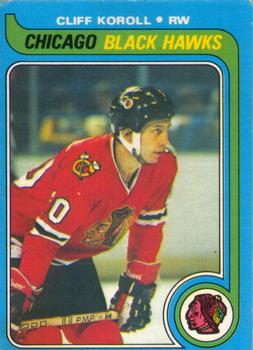 1979-80 O-Pee-Chee #102 Cliff Koroll Front