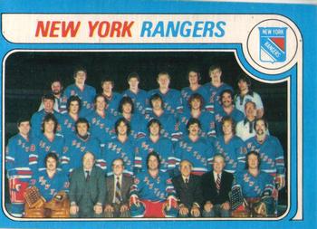 1979-80 O-Pee-Chee #254 New York Rangers Front