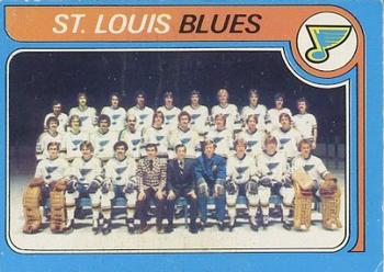 1979-80 O-Pee-Chee #257 St. Louis Blues Front