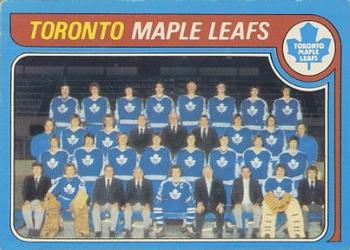 1979-80 O-Pee-Chee #258 Toronto Maple Leafs Front