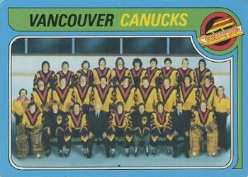 1979-80 O-Pee-Chee #259 Vancouver Canucks Front
