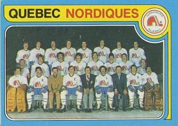 1979-80 O-Pee-Chee #261 Quebec Nordiques Front