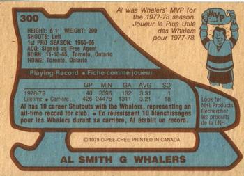 1979-80 O-Pee-Chee #300 Al Smith Back