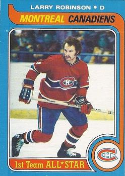 1979-80 O-Pee-Chee #50 Larry Robinson Front