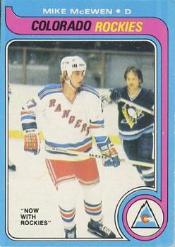 1979-80 O-Pee-Chee #66 Mike McEwen Front