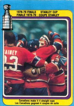 1979-80 O-Pee-Chee #83 Stanley Cup Finals Front