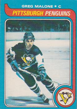 1979-80 O-Pee-Chee #9 Greg Malone Front