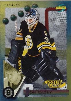 1994-95 Score - Gold Line #111 Jon Casey Front