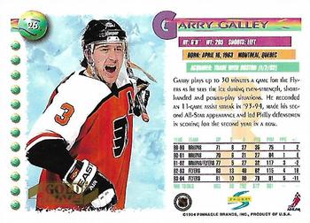 1994-95 Score - Gold Line #26 Garry Galley Back