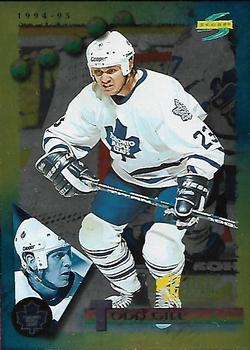 1994-95 Score - Gold Line #55 Todd Gill Front