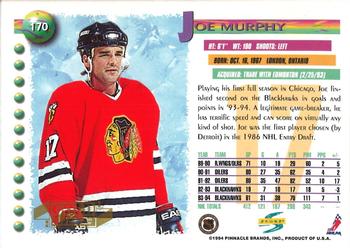 1994-95 Score - Gold Line #170 Joe Murphy Back