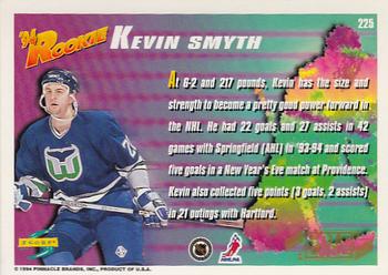 1994-95 Score - Gold Line #225 Kevin Smyth Back