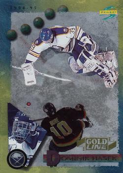1994-95 Score - Gold Line #78 Dominik Hasek Front