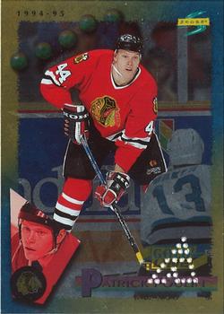 1994-95 Score - Gold Line Punched #6 Patrick Poulin Front