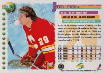 1994-95 Score - Gold Line Punched #18 Joel Otto Back