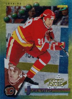 1994-95 Score - Gold Line Punched #18 Joel Otto Front
