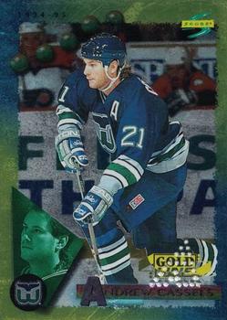 1994-95 Score - Gold Line Punched #34 Andrew Cassels Front