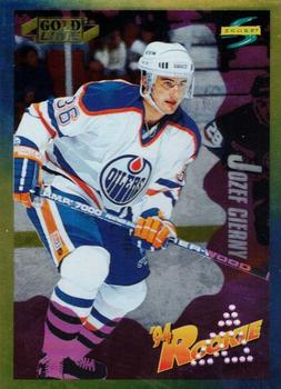 1994-95 Score - Gold Line Punched #217 Jozef Cierny Front