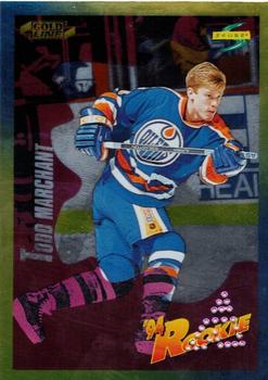 1994-95 Score - Gold Line Punched #226 Todd Marchant Front