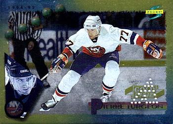 1994-95 Score - Gold Line Punched #166 Pierre Turgeon Front