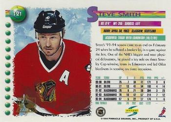 1994-95 Score - Platinum #121 Steve Smith Back