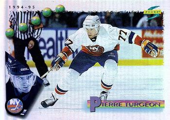 1994-95 Score - Platinum #166 Pierre Turgeon Front