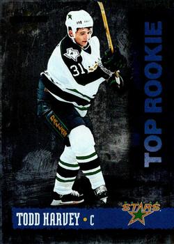 1994-95 Score - Top Rookie #TR9 Todd Harvey Front
