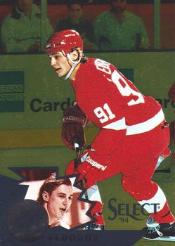 1994-95 Select - Certified Gold #10 Sergei Fedorov Front
