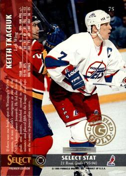 1994-95 Select - Certified Gold #75 Keith Tkachuk Back