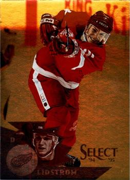 1994-95 Select - Certified Gold #134 Nicklas Lidstrom Front