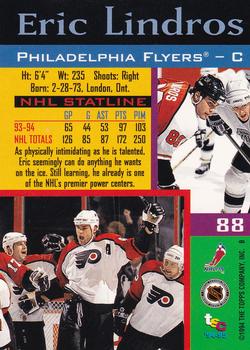1994-95 Stadium Club - First Day Issue #88 Eric Lindros Back