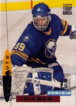 1994-95 Stadium Club - First Day Issue #179 Dominik Hasek Front