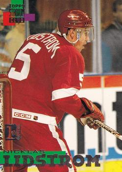 1994-95 Stadium Club - First Day Issue #228 Nicklas Lidstrom Front