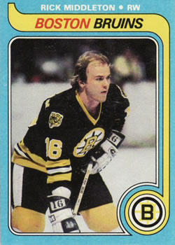 1979 Peter McNab Boston Bruins Hockey Card