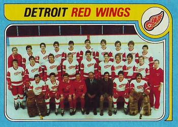 1979-80 Topps #249 Detroit Red Wings Front