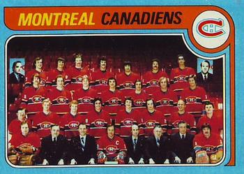 1979-80 Topps #252 Montreal Canadiens Front