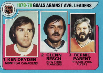 1979-80 Topps #6 Ken Dryden / Glenn Resch / Bernie Parent Front