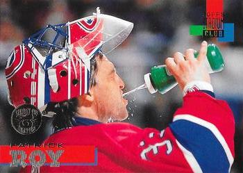 1994-95 Stadium Club - Super Teams Stanley Cup Champion #33 Patrick Roy Front