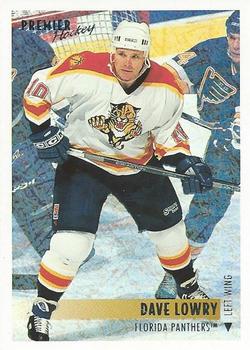 1994-95 Topps Premier - Special Effects #89 Dave Lowry Front