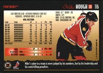 1994-95 Topps Premier - Special Effects #116 Mike Hough Back
